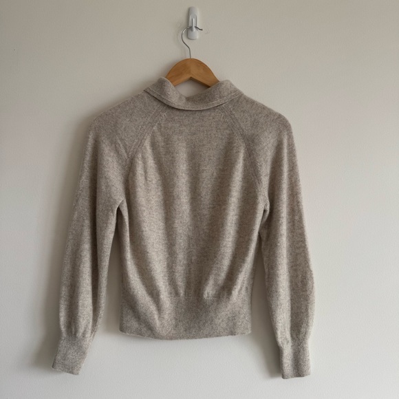 Everlane | 100% Cashmere Women's The Cashmere Collard Polo Sweater ~ Small - Picture 5 of 9